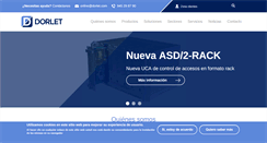 Desktop Screenshot of dorlet.com